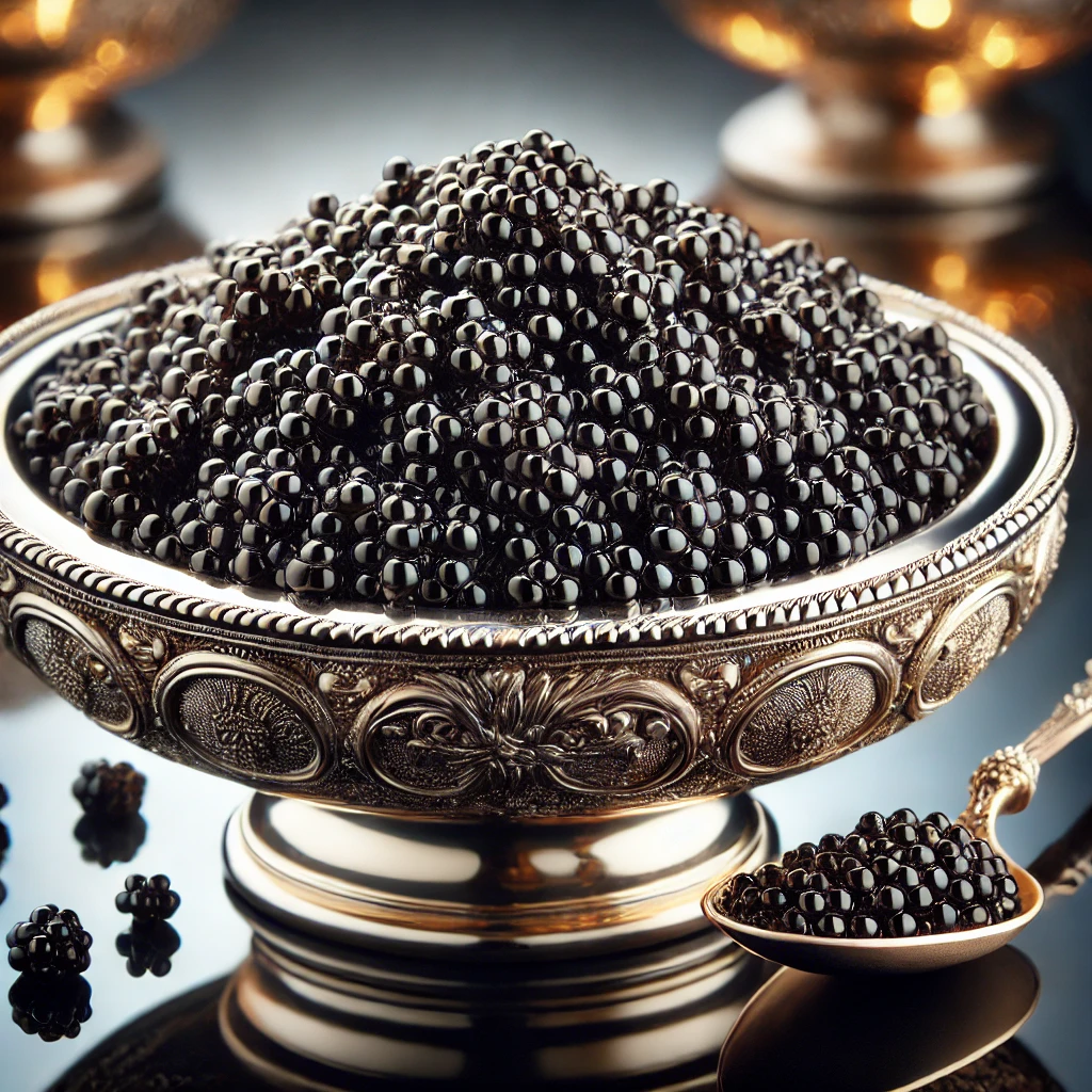 خاویار در ظروف لوکس